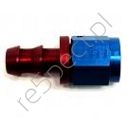 Złączka żeńska prosta aluminiowa anodowana (czerwono-niebieska) AEROQUIP Push On -12JIC na przewód 3/4